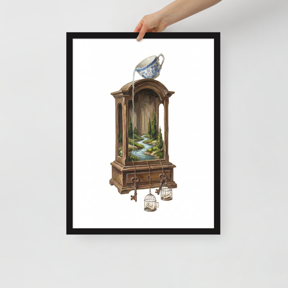 The Caged Reason Mockup