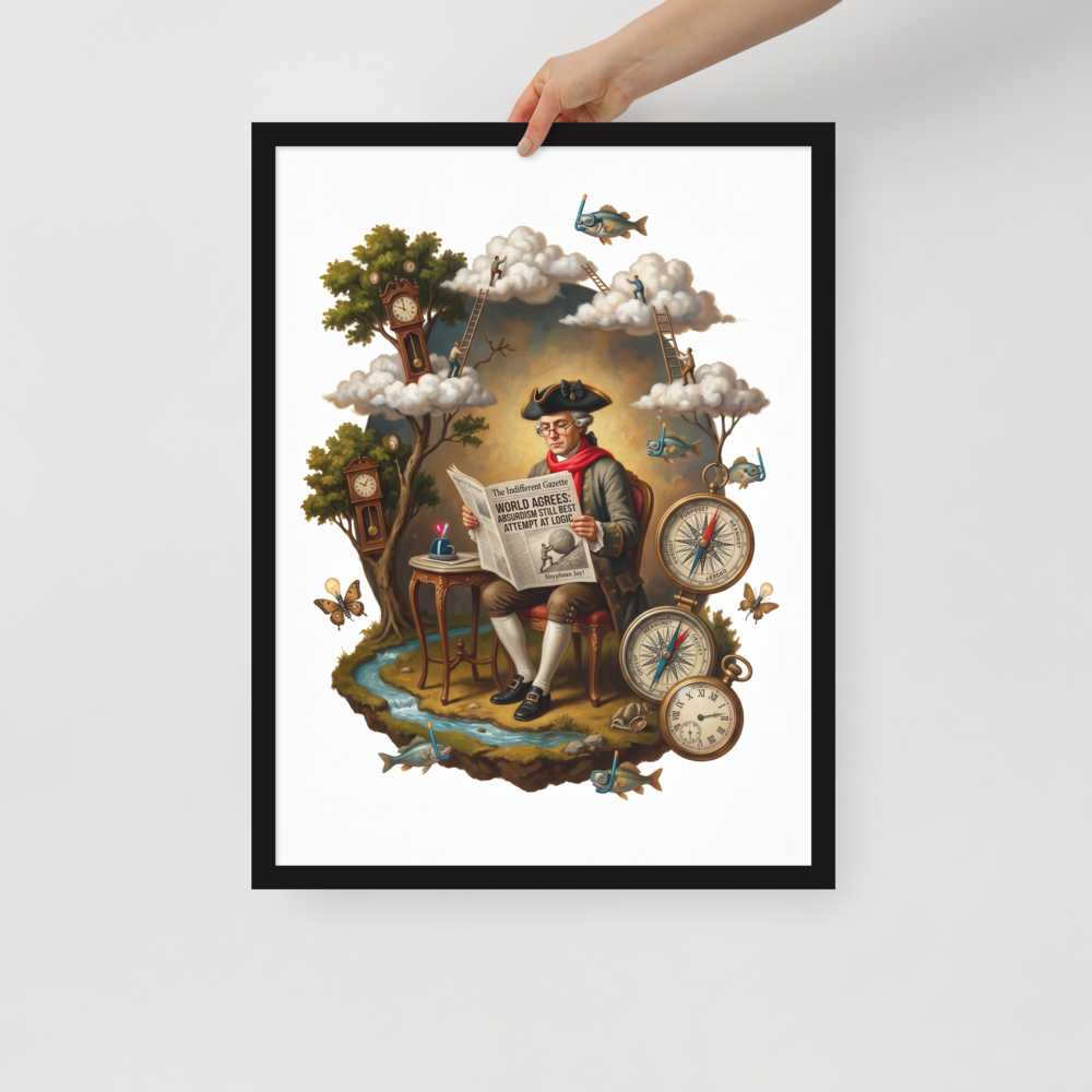 The Indifferent Gazette Mockup