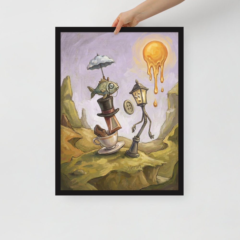The Melting Hour Mockup