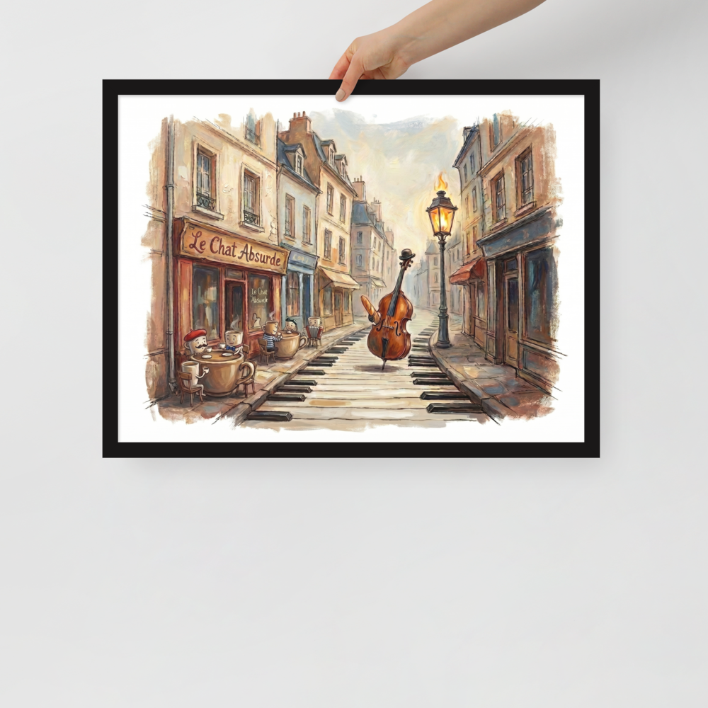 Rhapsody on Rue Absurde Mockup
