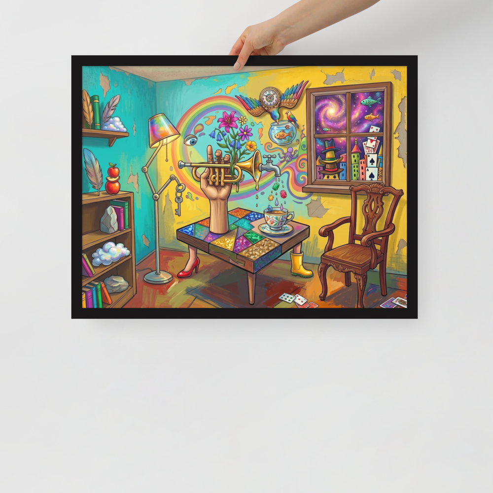 The Symphony of Nonsense Mockup