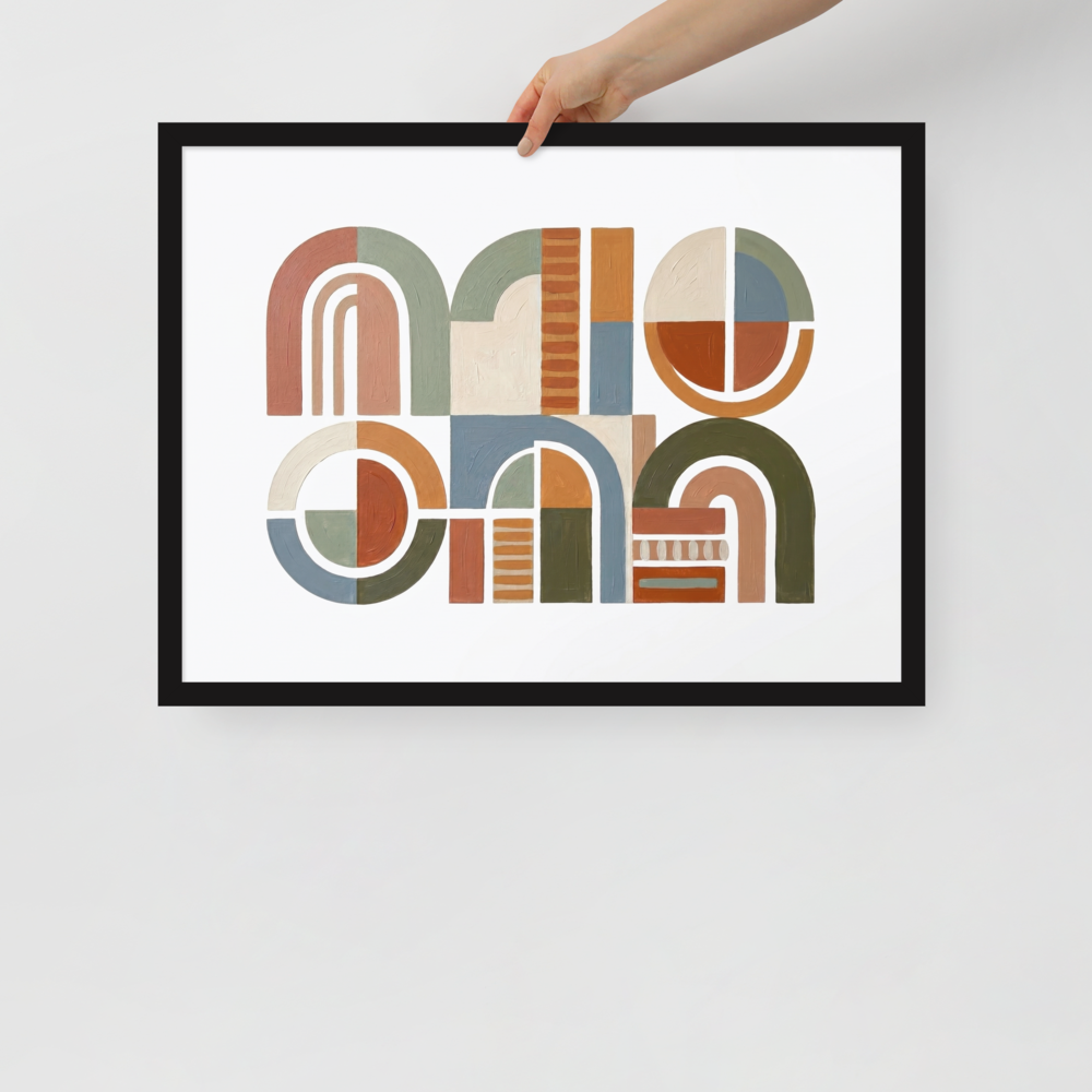 Textured Arches Mockup
