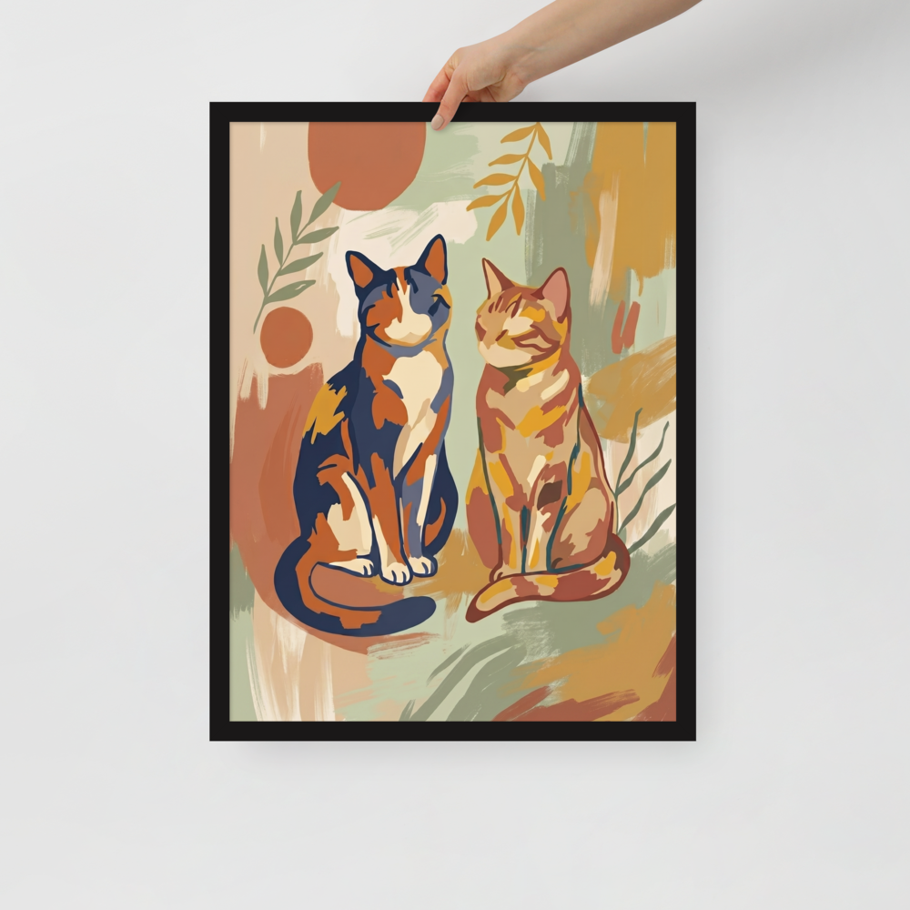 Feline Companions Mockup