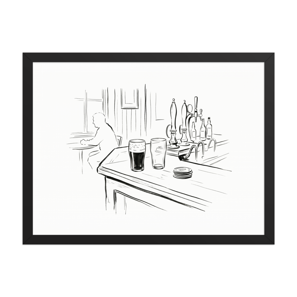 The Local Pint Mockup