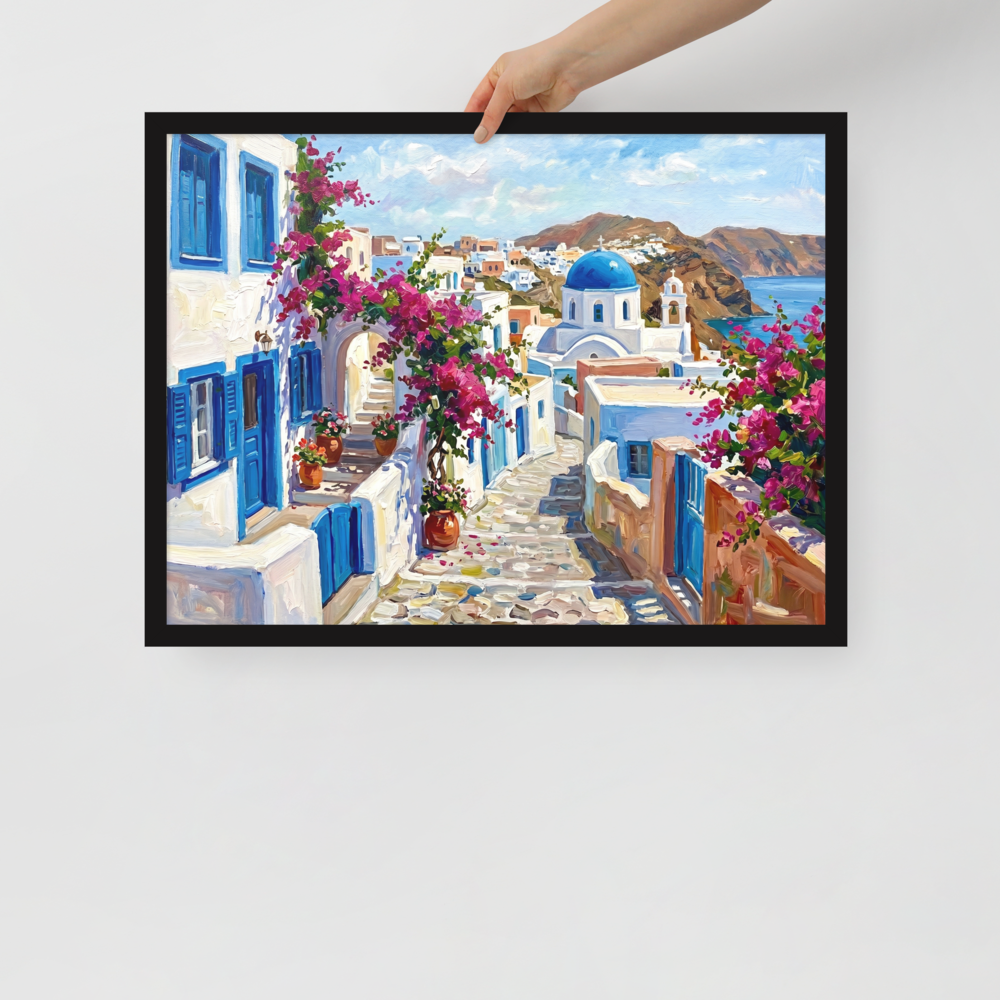 Aegean Blooms Mockup