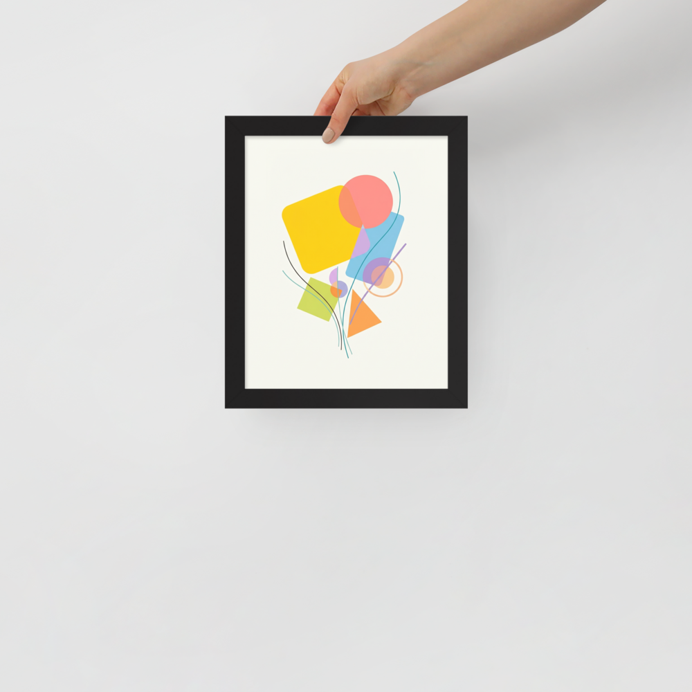 Geometric Bouquet Mockup