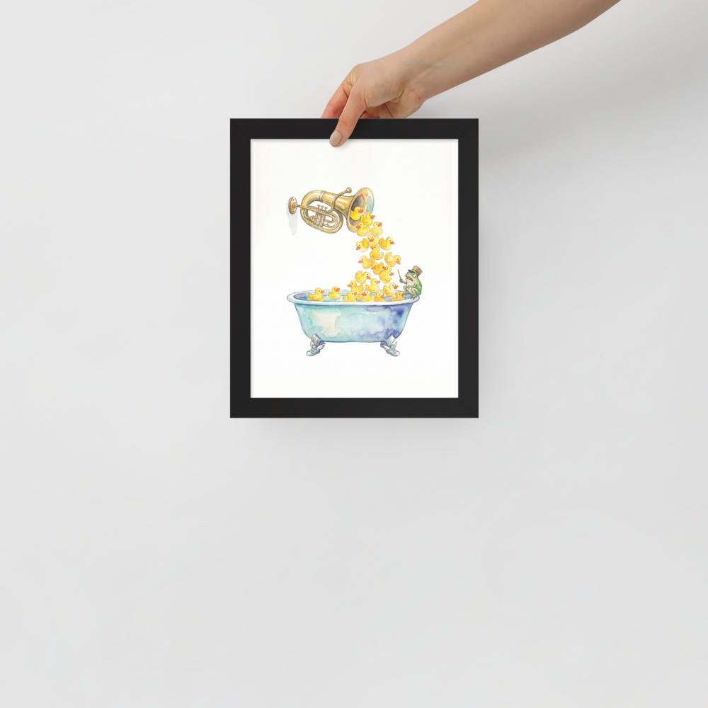 The Symphony of Rubber Ducks Mockup