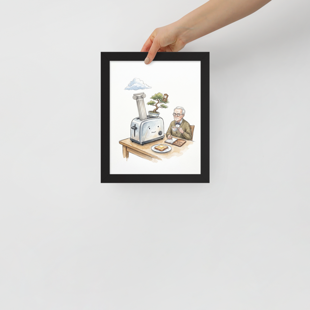 The Absurdity of Breakfast Mockup