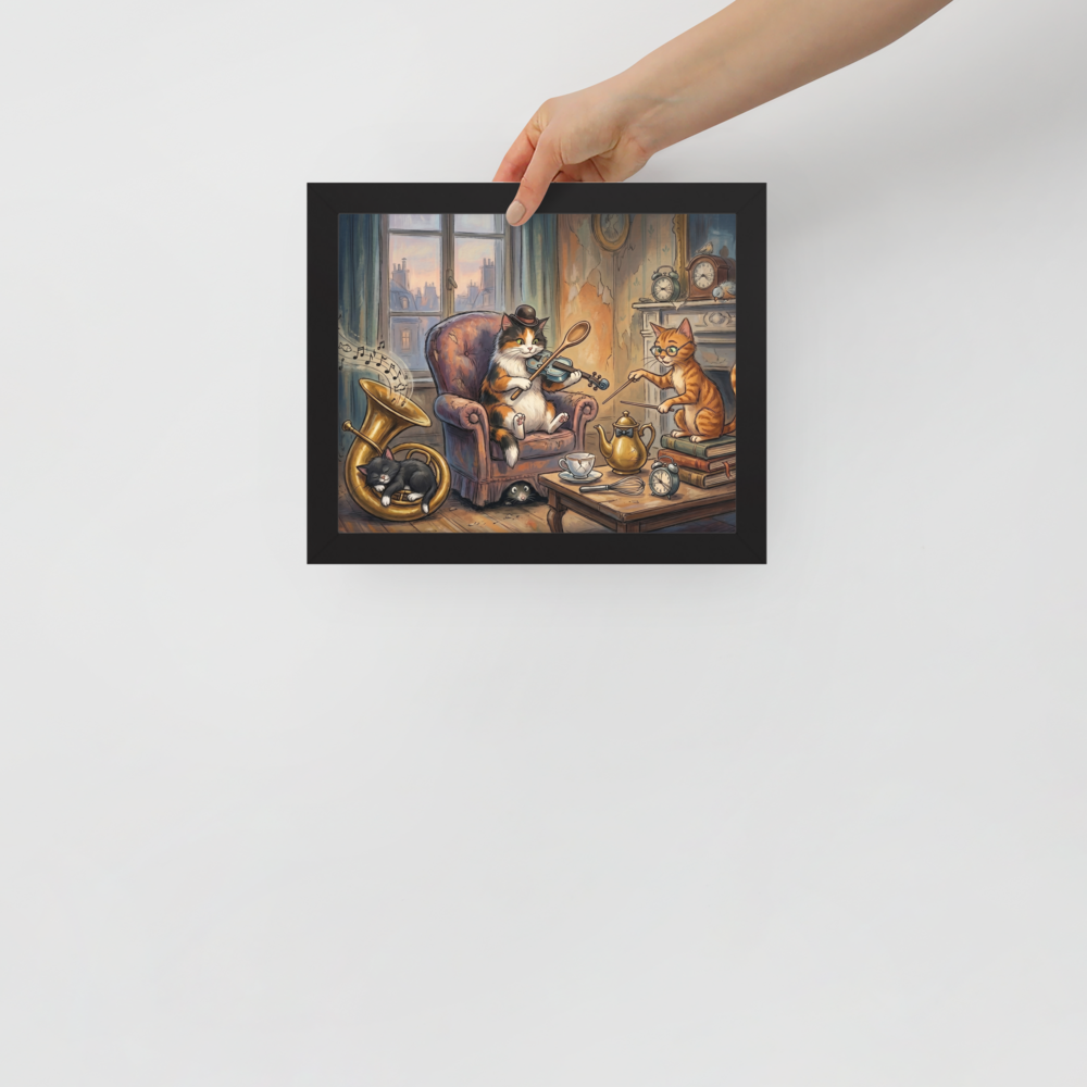 The Feline Symphony Mockup