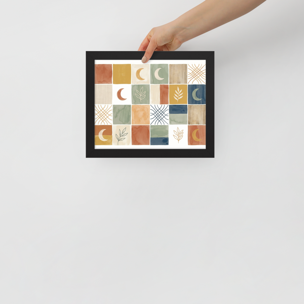 Celestial Patchwork Mockup