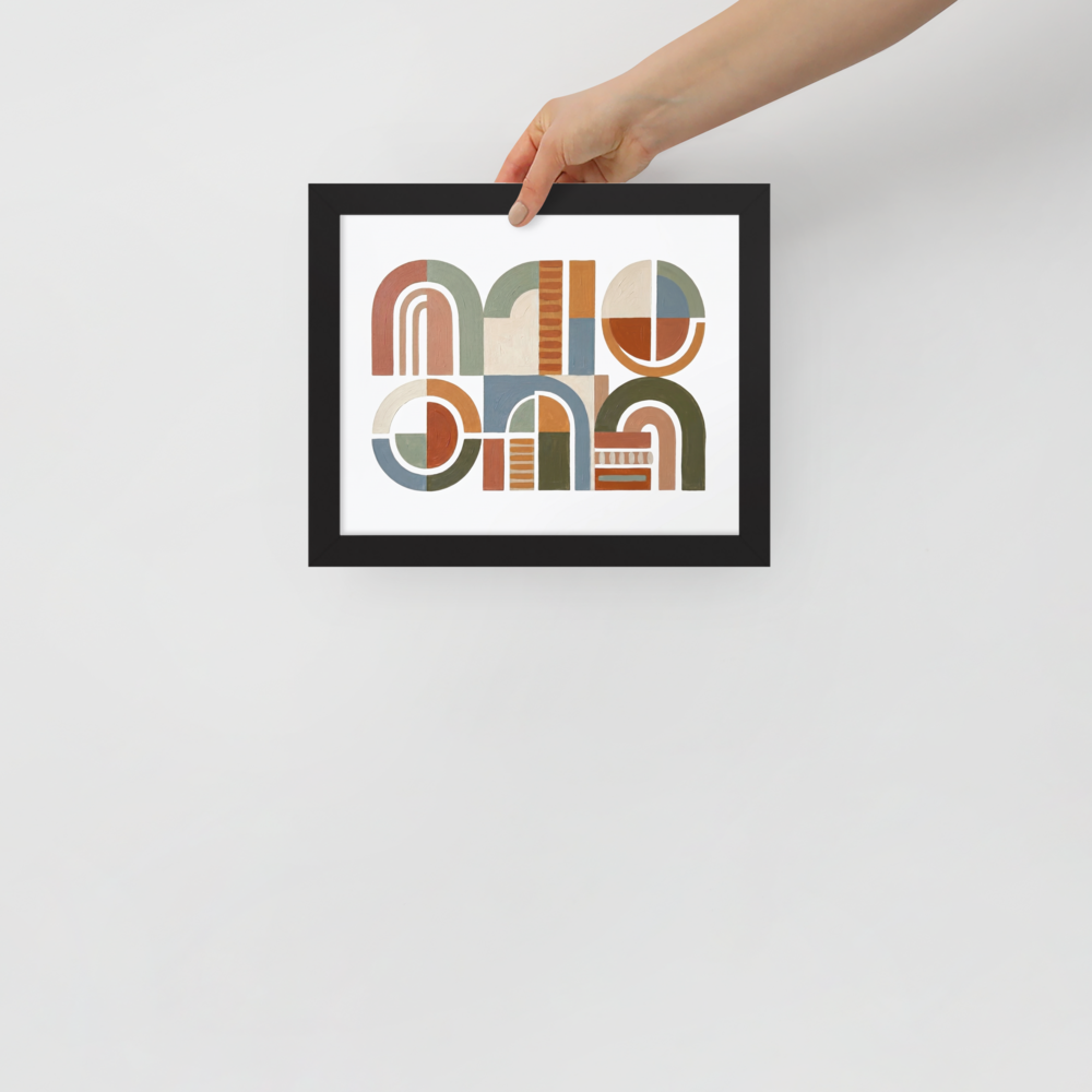 Textured Arches Mockup