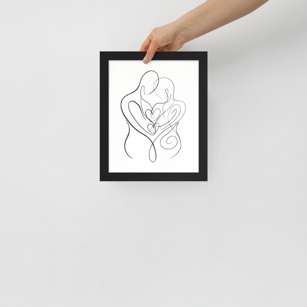 Intertwined Hearts Mockup