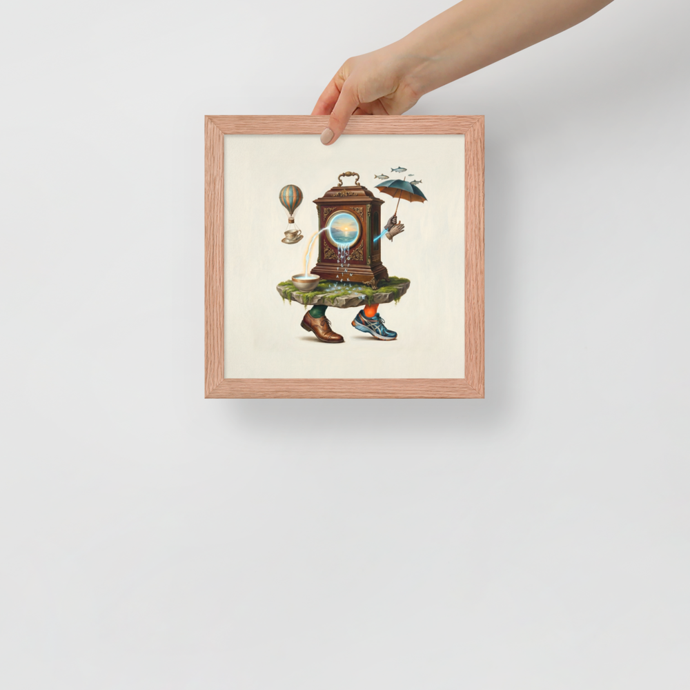 Time's Liquid Journey Mockup