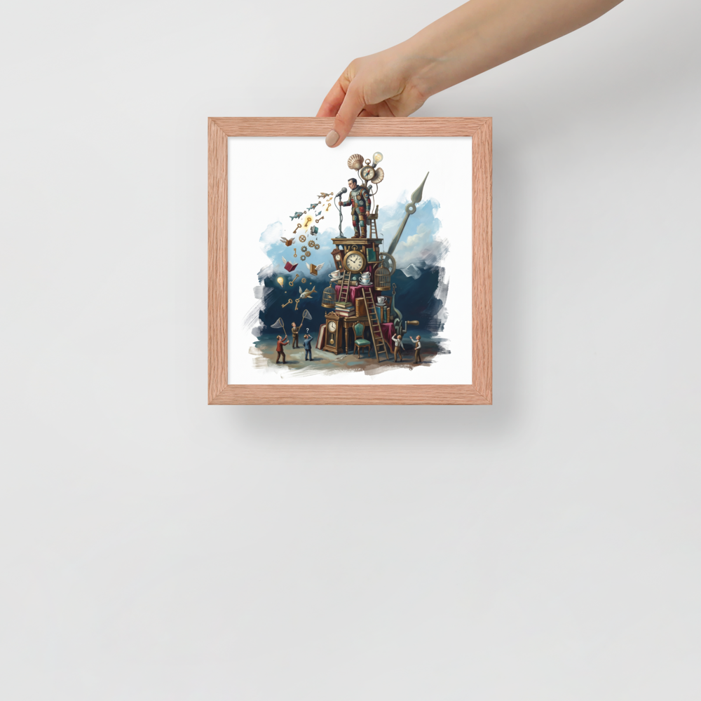 The Orator's Machine Mockup