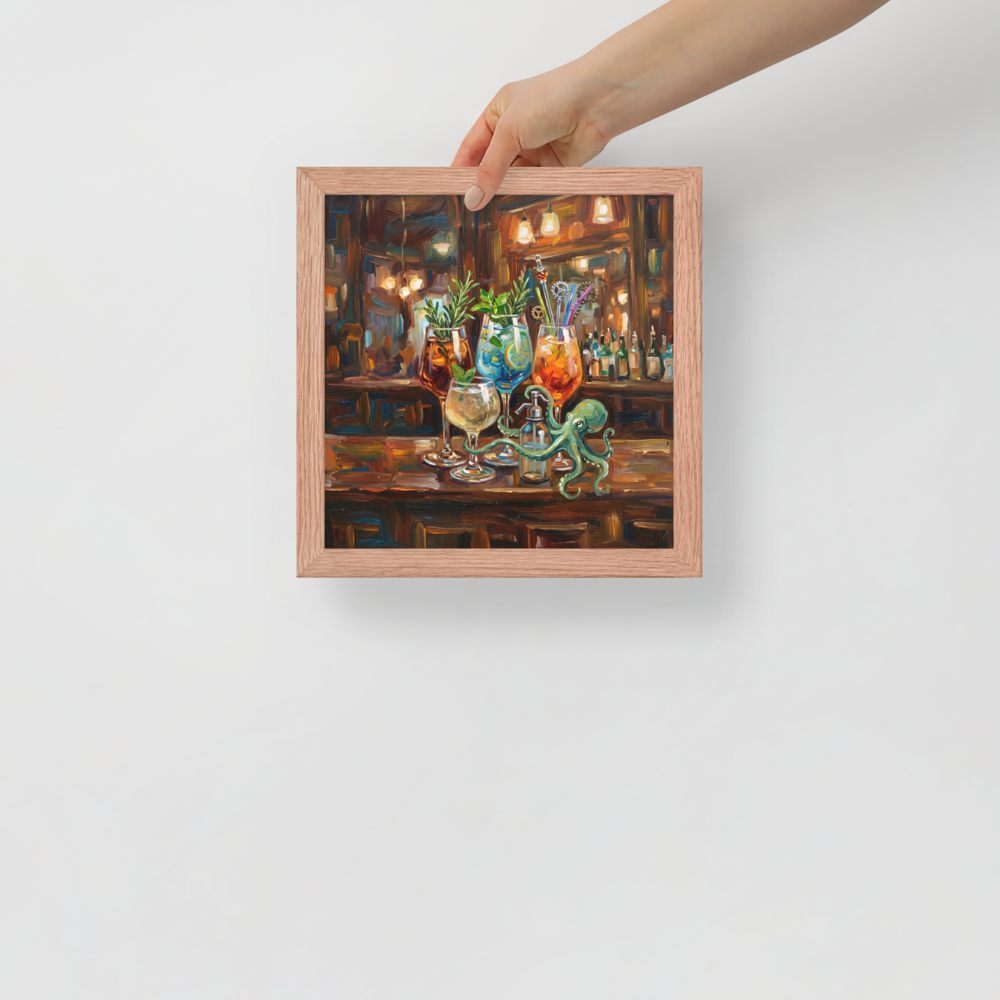The Alchemist's Bar Mockup
