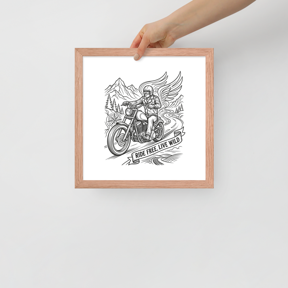 Ride Free Mockup