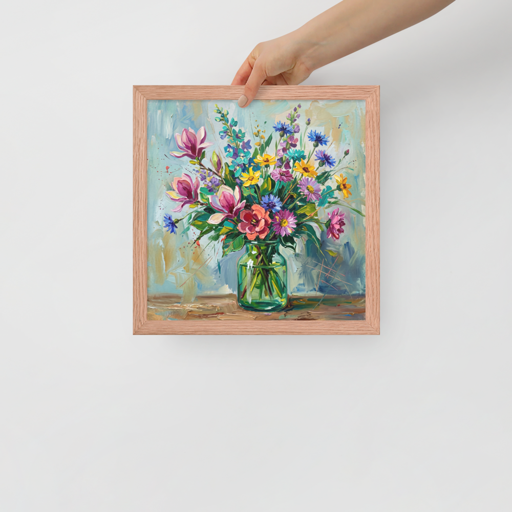 Wildflower Glass Mockup