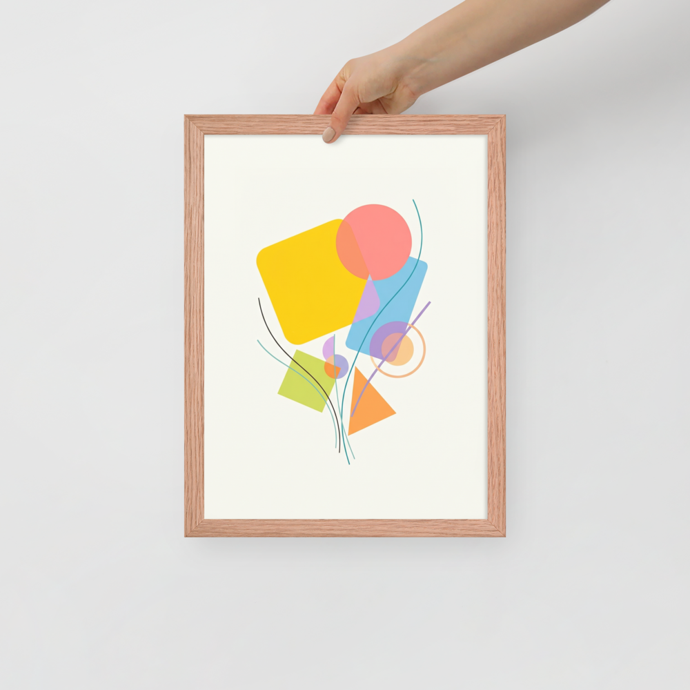 Geometric Bouquet Mockup
