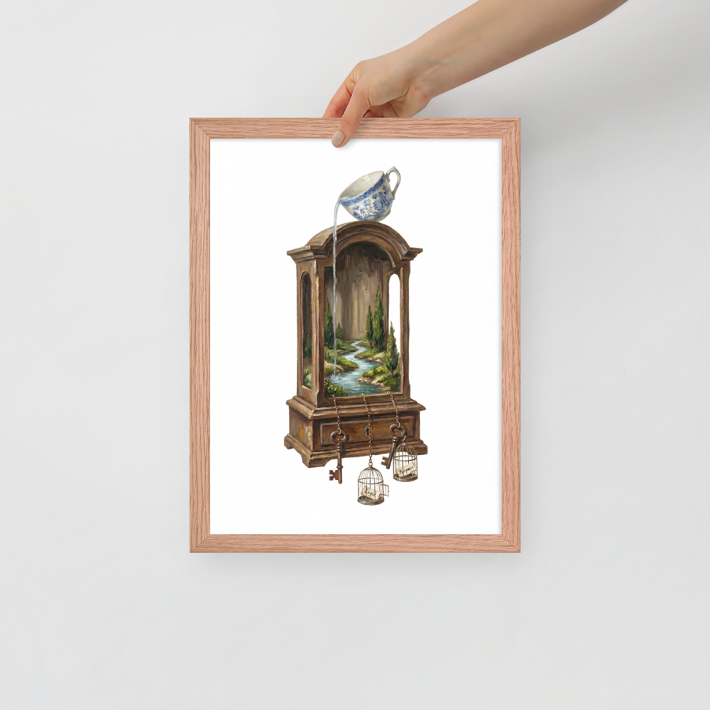 The Caged Reason Mockup
