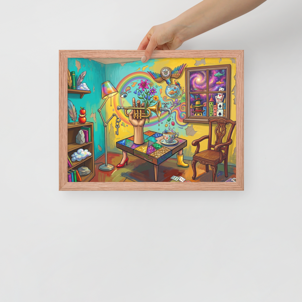 The Symphony of Nonsense Mockup