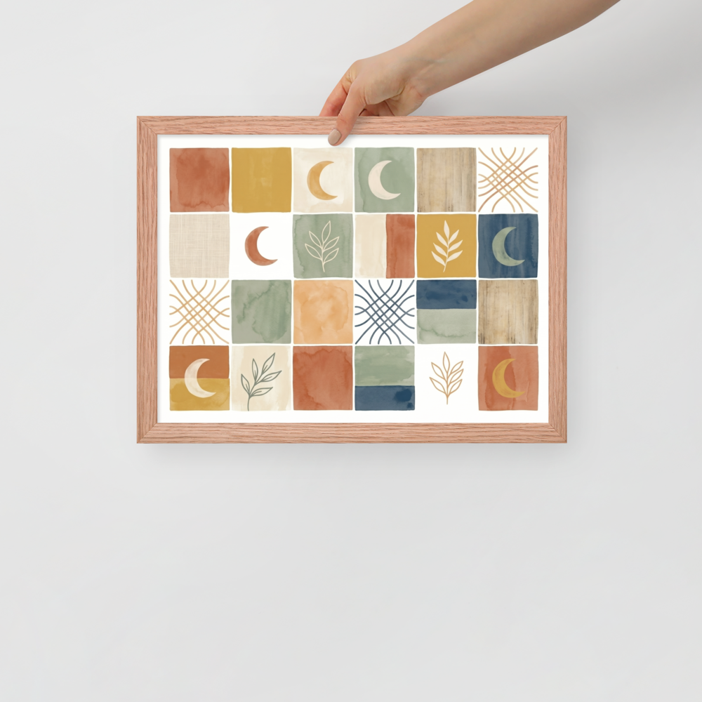 Celestial Patchwork Mockup