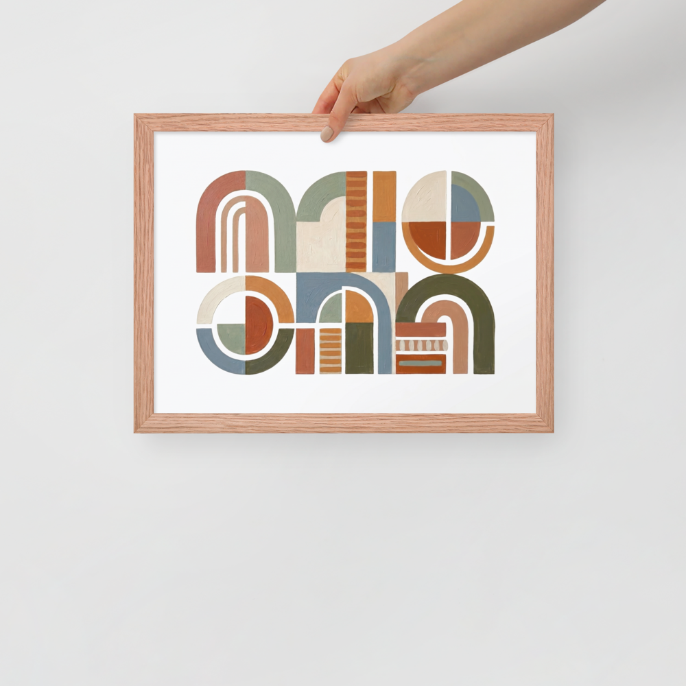 Textured Arches Mockup