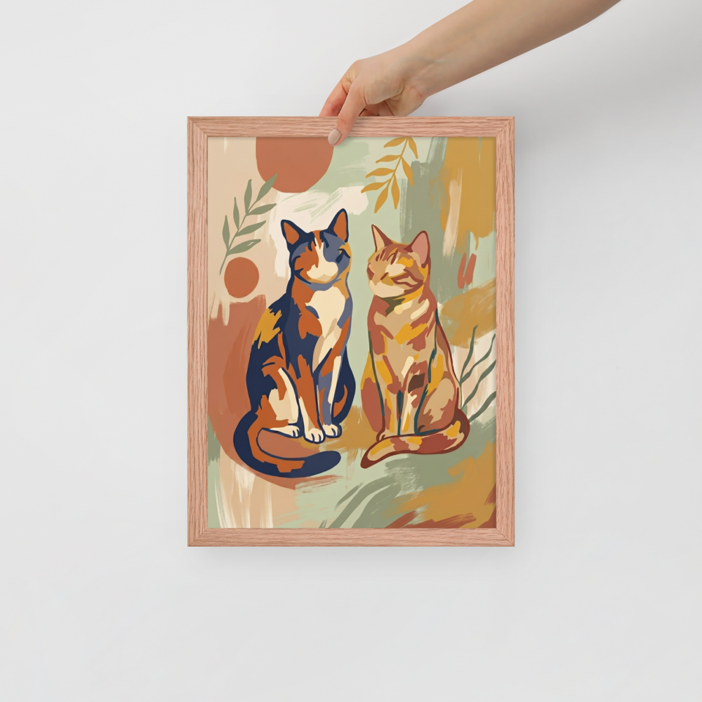 Feline Companions Mockup