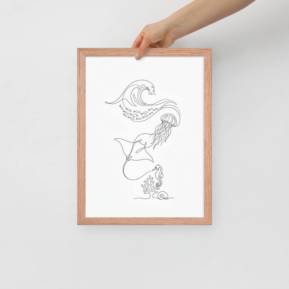 Oceanic Harmony Mockup