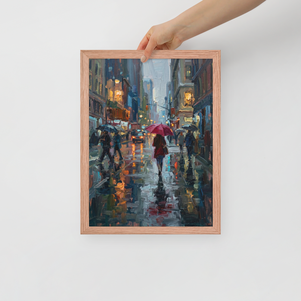 Neon Rain Mockup