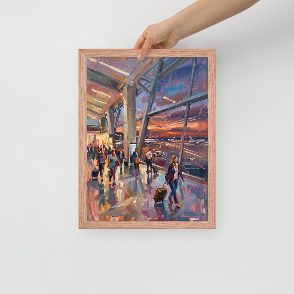 Departures at Dusk Mockup