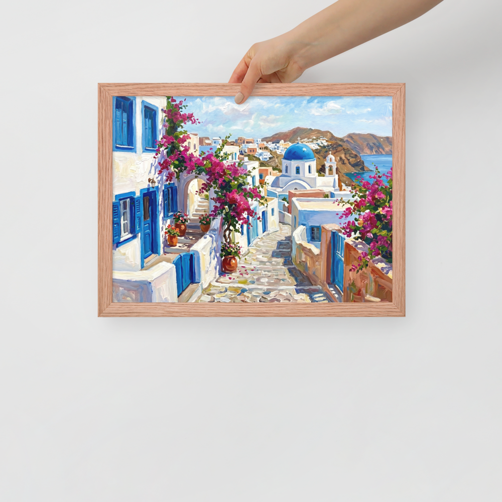 Aegean Blooms Mockup
