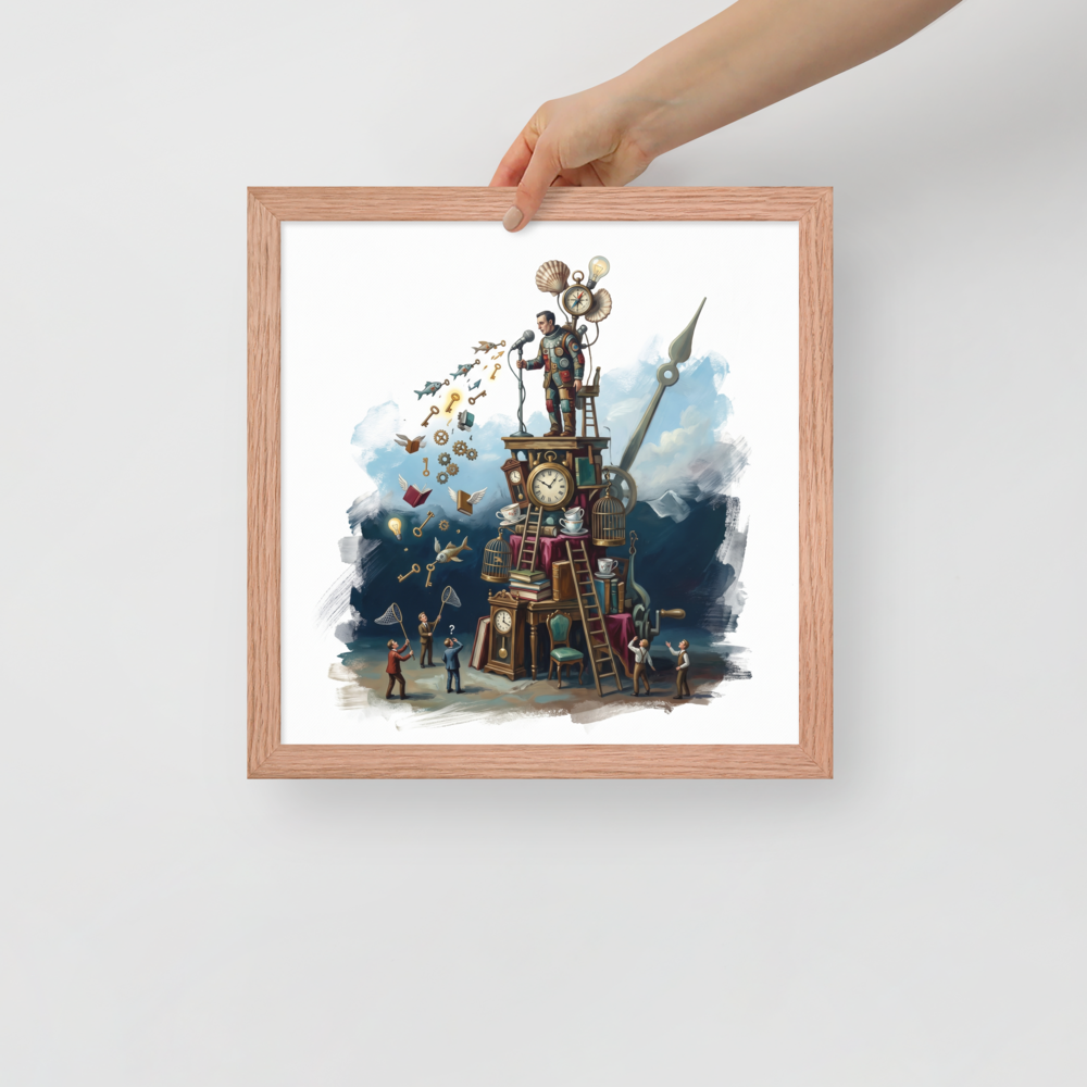 The Orator's Machine Mockup