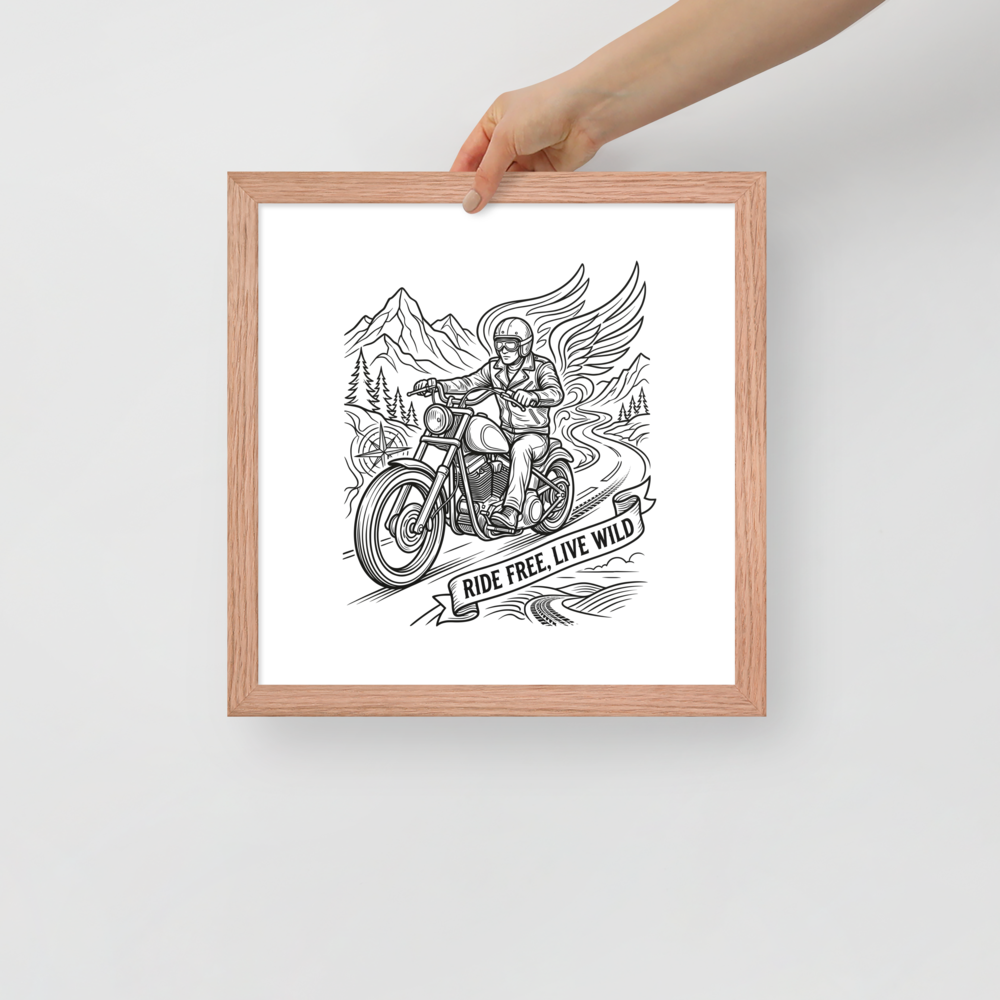 Ride Free Mockup