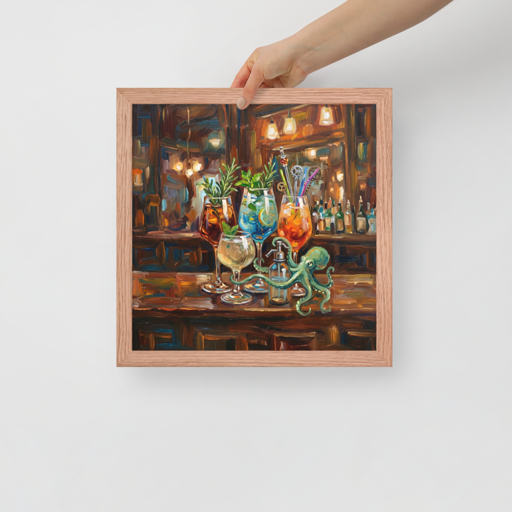 The Alchemist's Bar Mockup