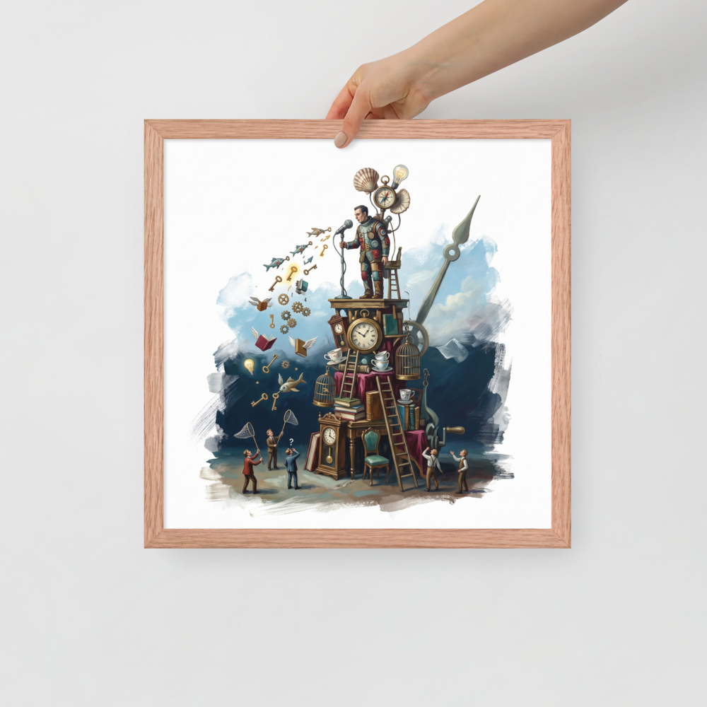 The Orator's Machine Mockup