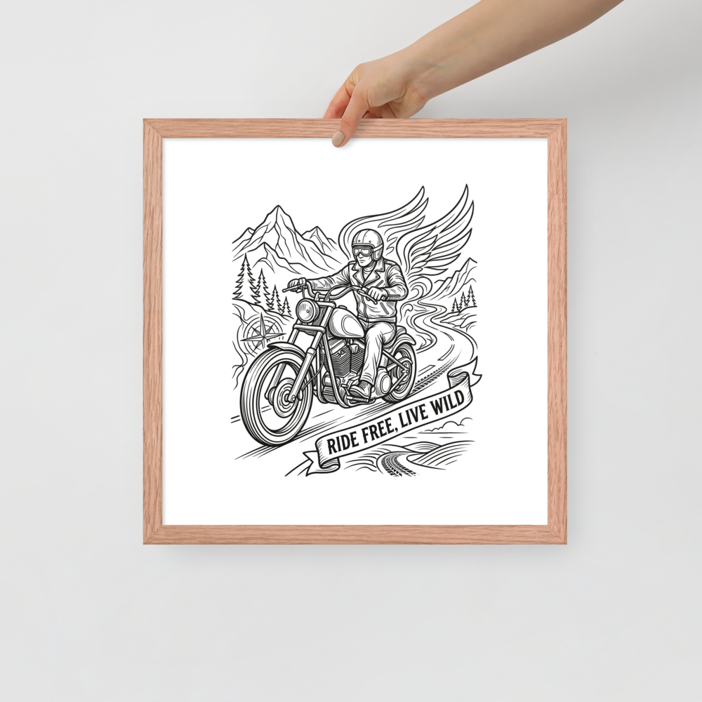 Ride Free Mockup