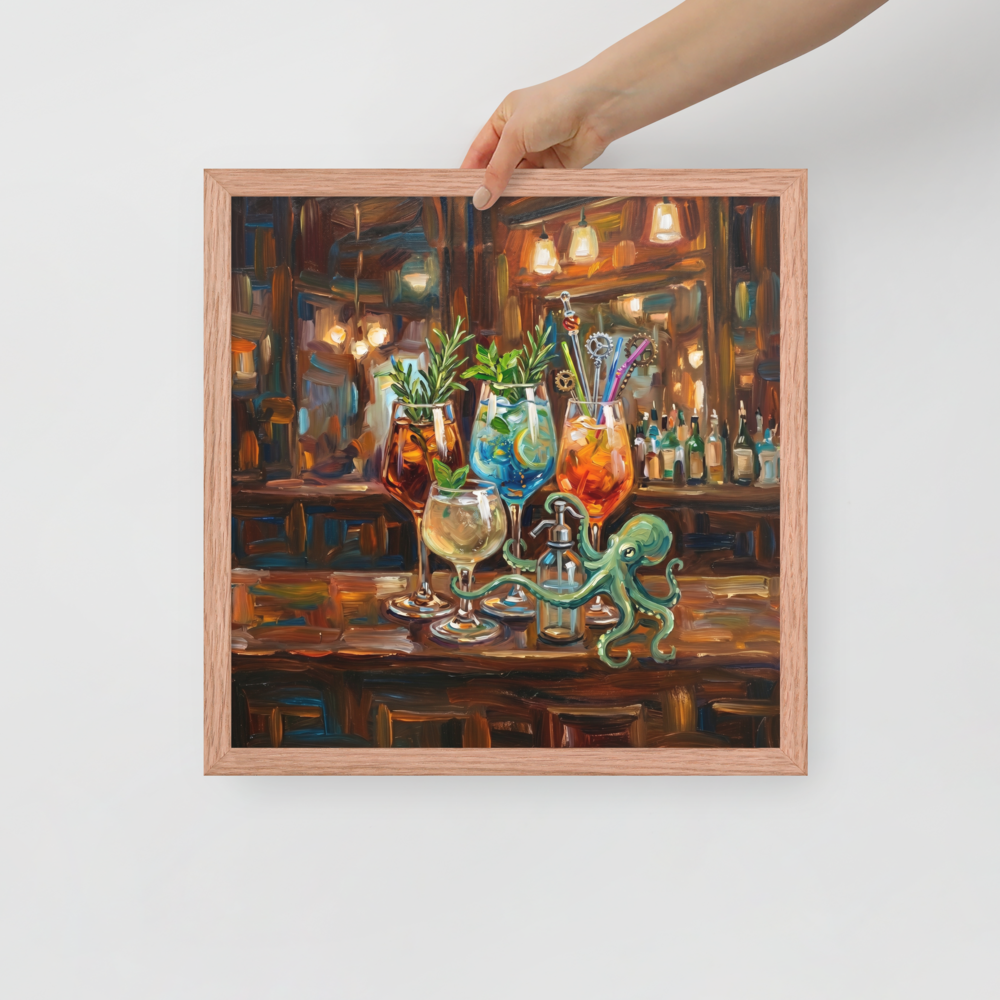 The Alchemist's Bar Mockup