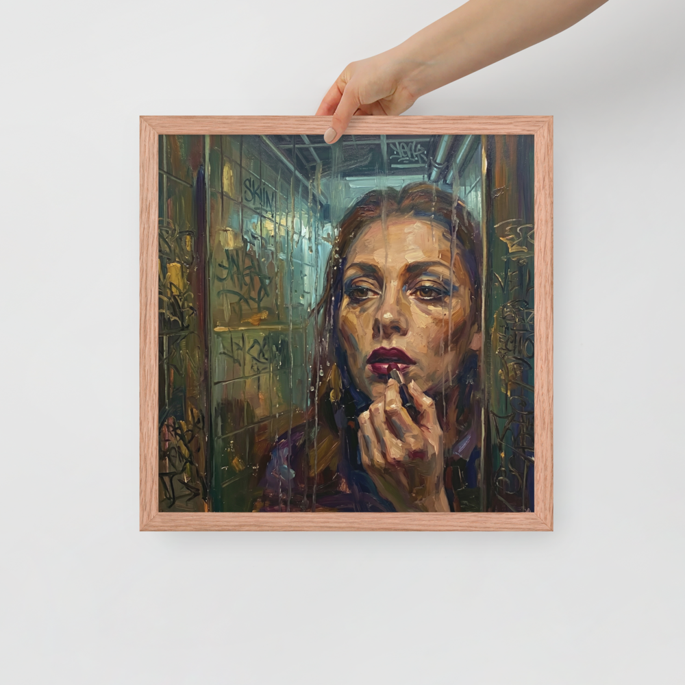 Behind the Glass Mockup
