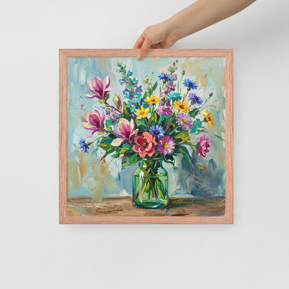 Wildflower Glass Mockup