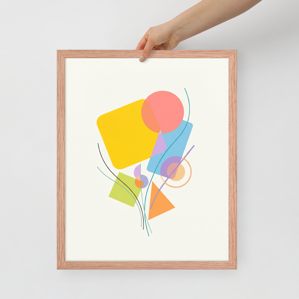 Geometric Bouquet Mockup