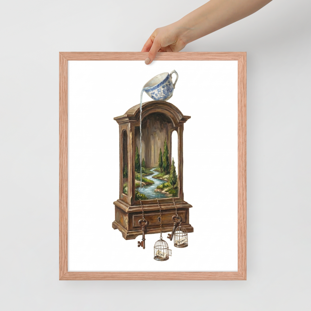 The Caged Reason Mockup