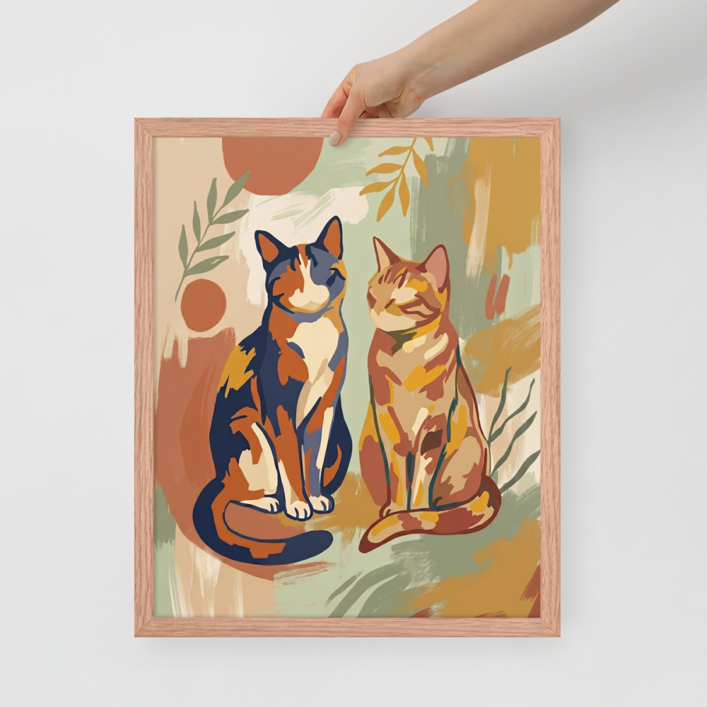 Feline Companions Mockup