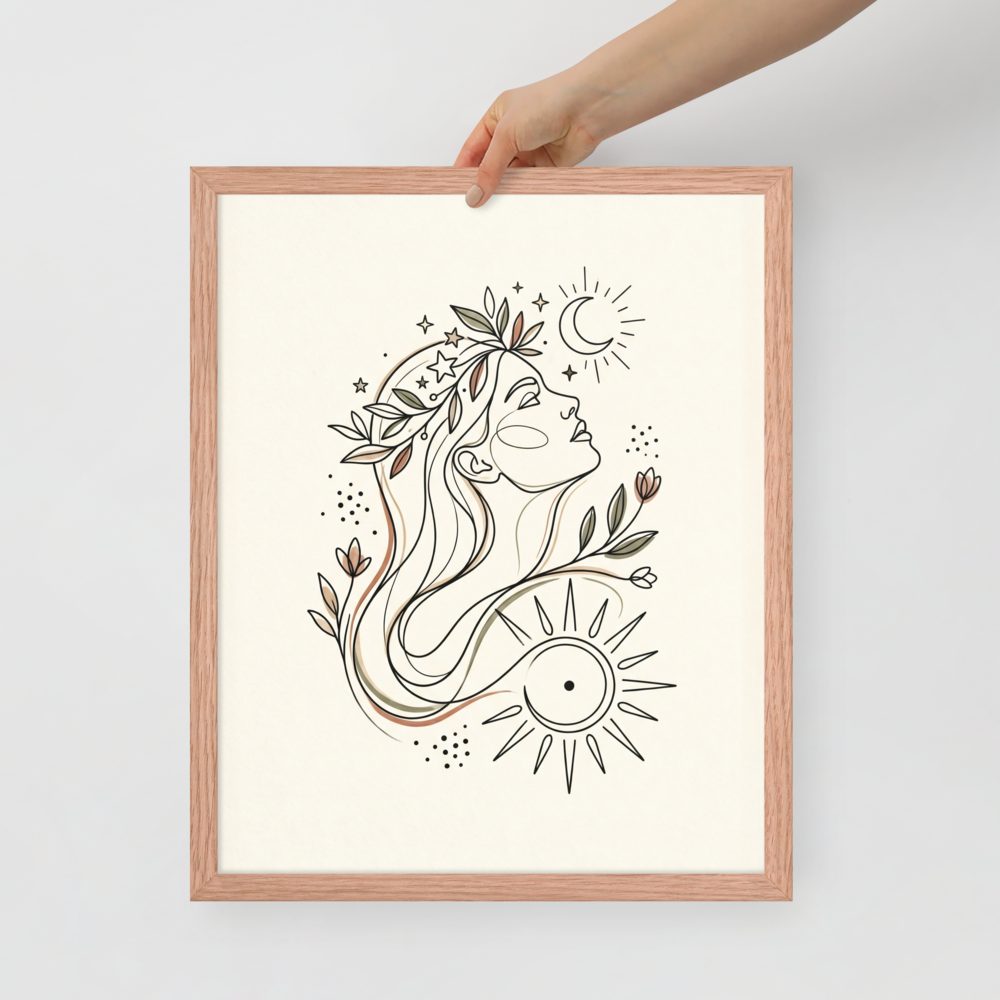 Celestial Muse Mockup