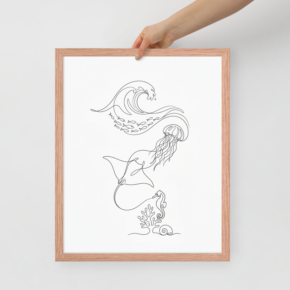 Oceanic Harmony Mockup