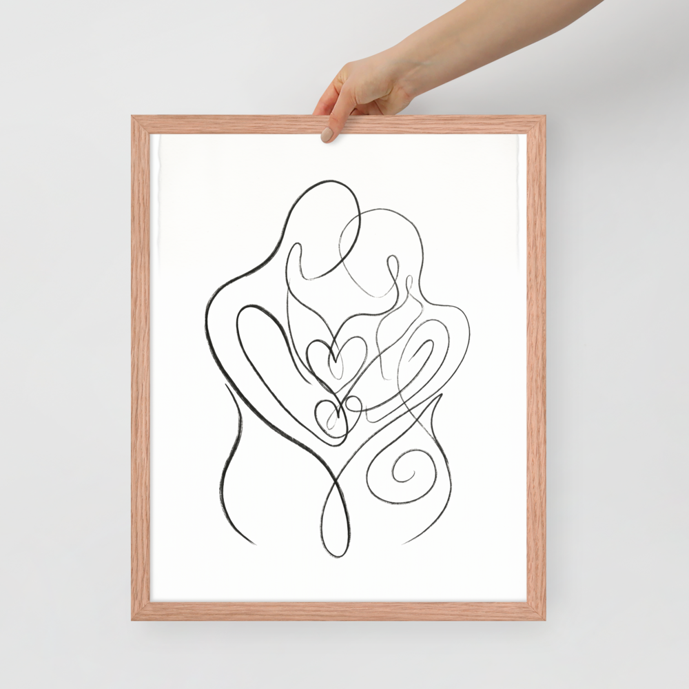 Intertwined Hearts Mockup