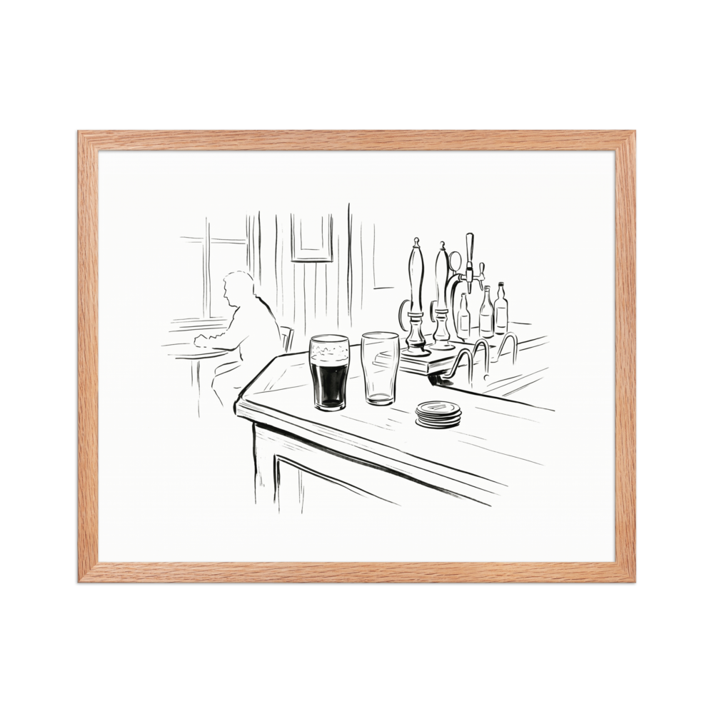 The Local Pint Mockup
