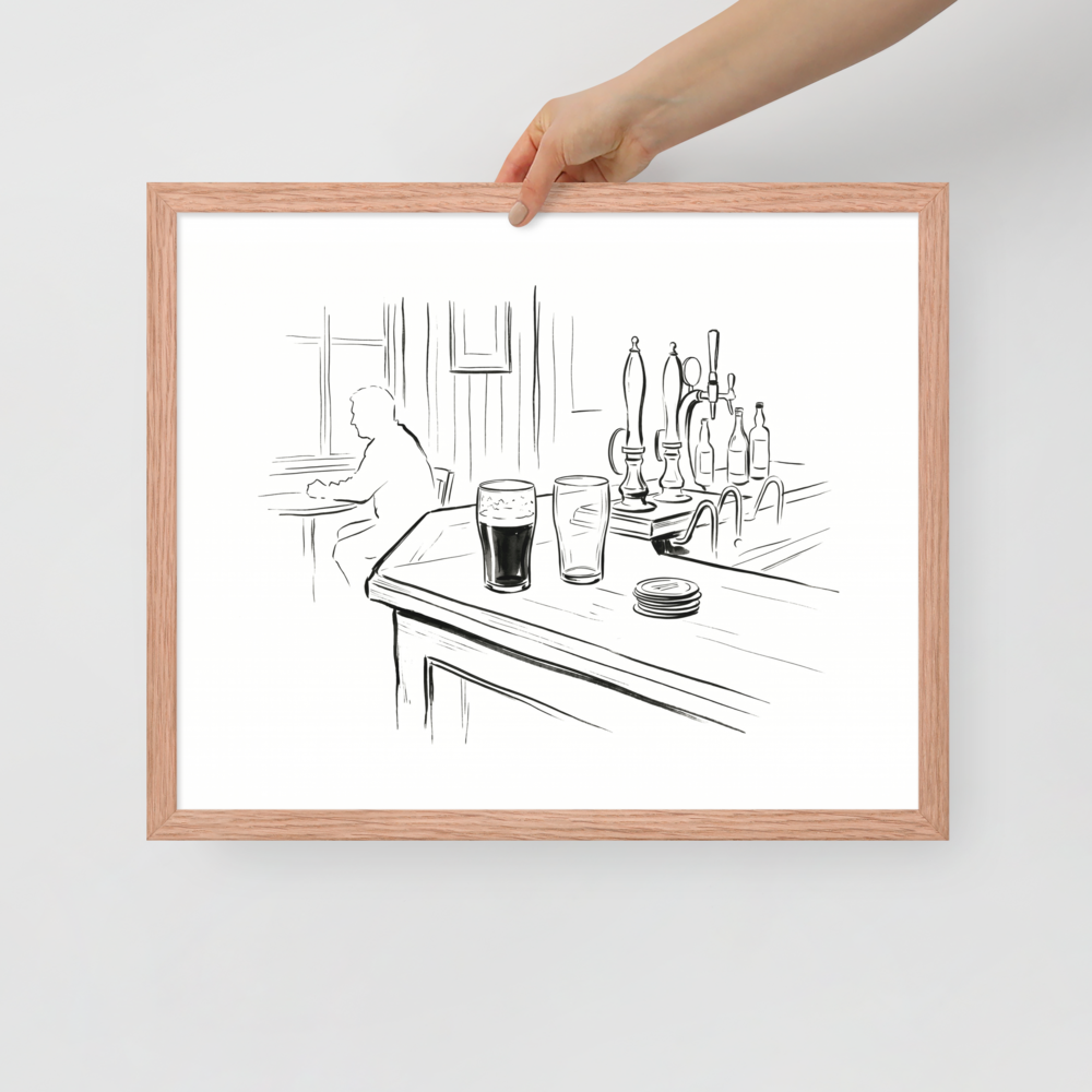 The Local Pint Mockup
