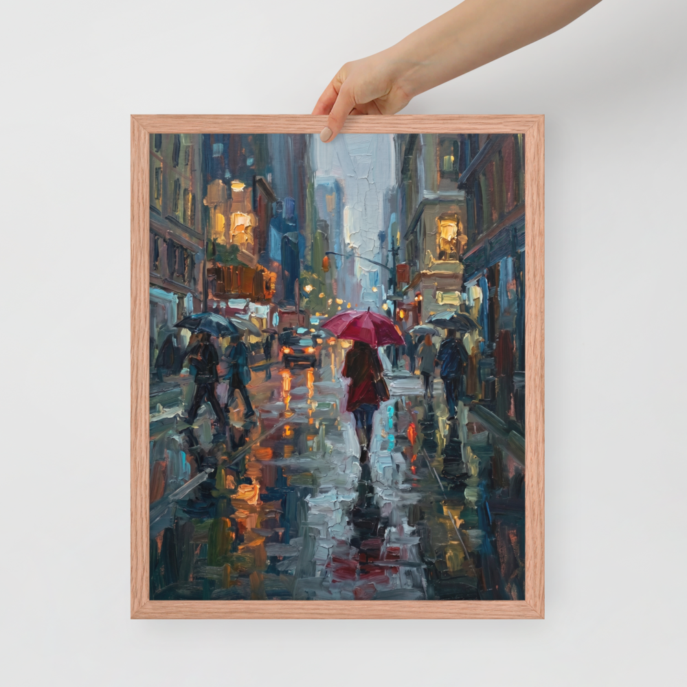 Neon Rain Mockup