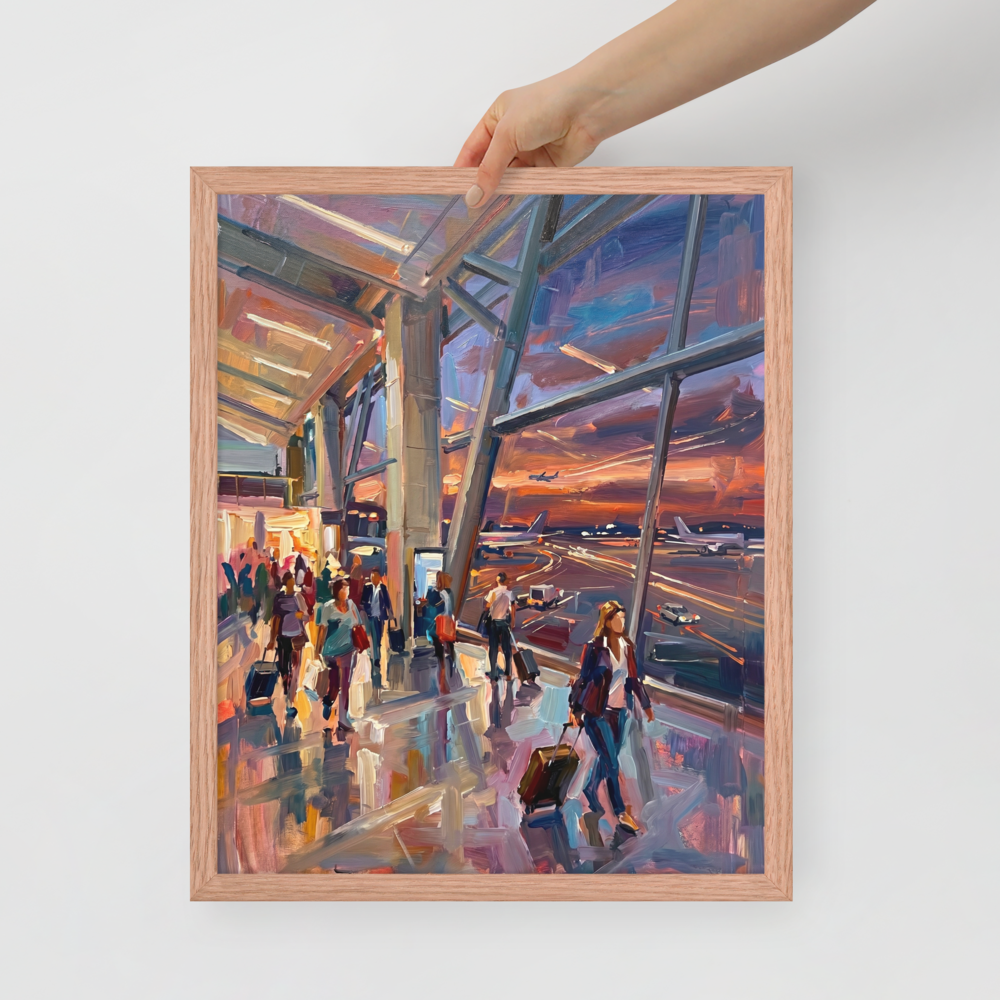 Departures at Dusk Mockup