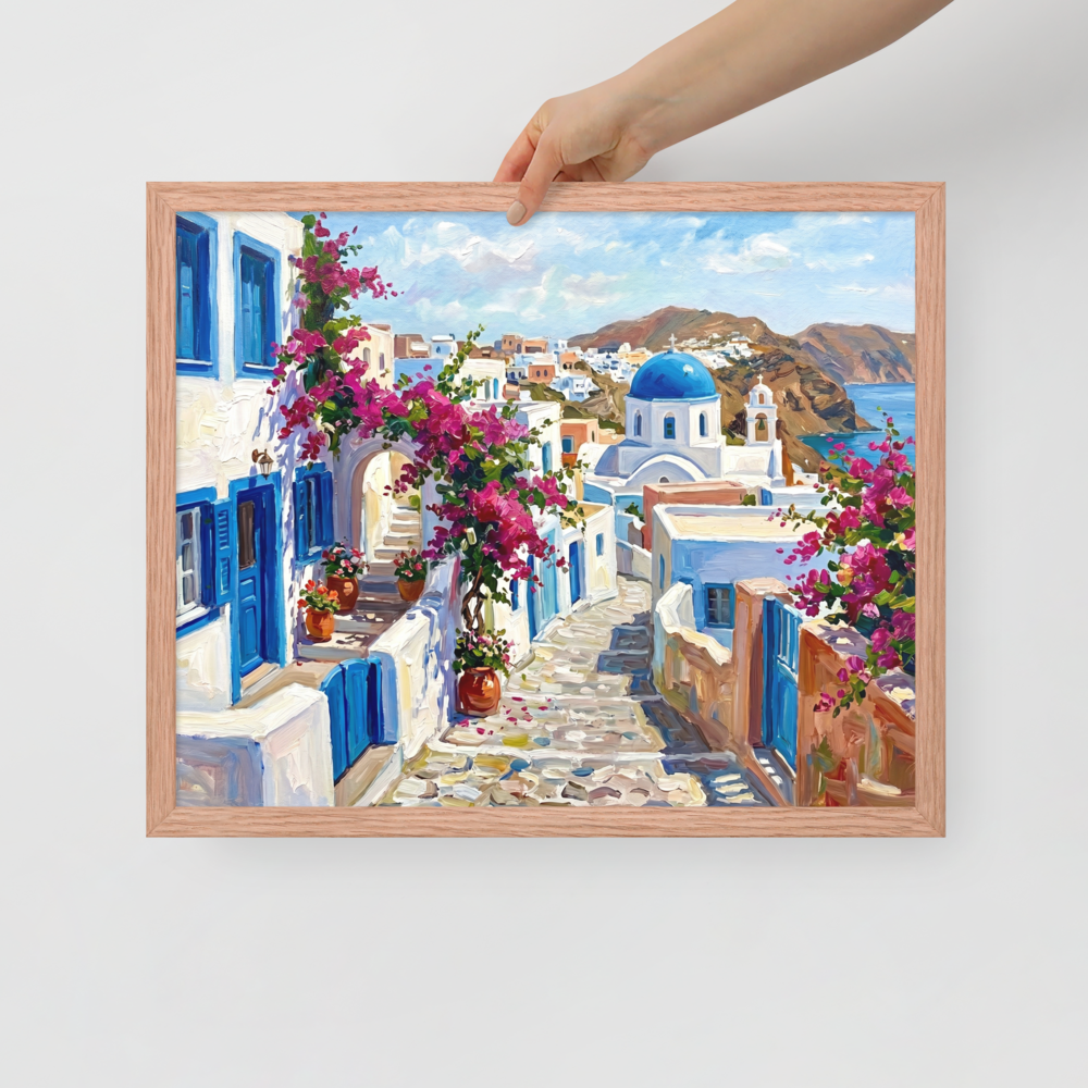Aegean Blooms Mockup